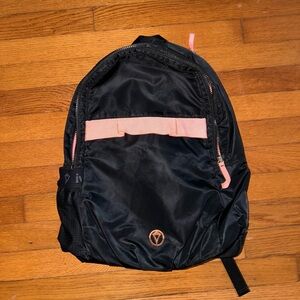 Ivivva Backpack! Perfect condition. Black and Pink